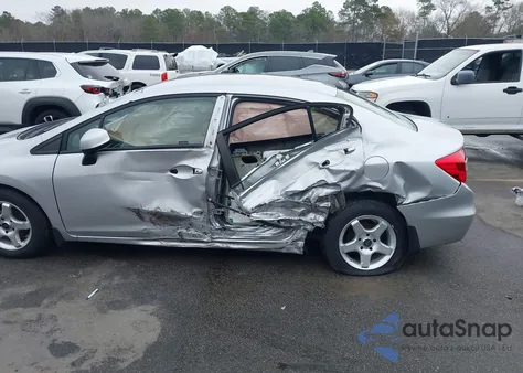 2012 Honda Civic Lx z USA, uszkodzony, nr VIN 19XFB2F53CE362659